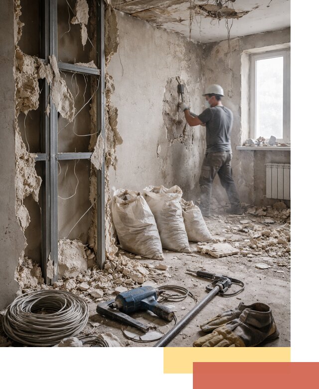 Профессиональный демонтаж зданий и конструкций в Усть-куте