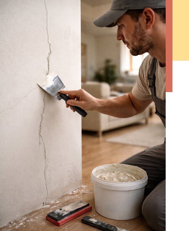 Заделка трещин и сколов в Усть-куте от 2523 руб. — быстро и недорого | ОТДЕЛОЧНИК-Утк