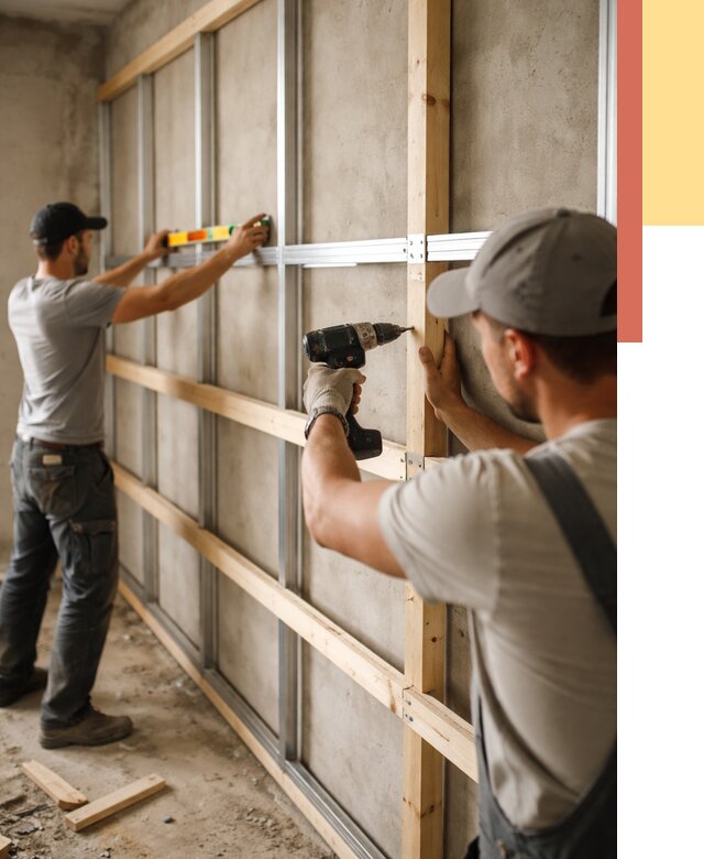 Устройство обрешетки под панели в Усть-куте от 2162 руб. — монтаж под ключ | ОТДЕЛОЧНИК-Утк