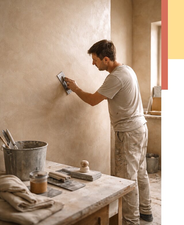 Марокканская штукатурка таделакт в Усть-куте под ключ от 4325 руб. | ОТДЕЛОЧНИК-Утк