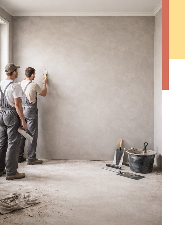 Микробетон на стены в Усть-куте от 1287 руб. — нанесение и отделка | ОТДЕЛОЧНИК-Утк