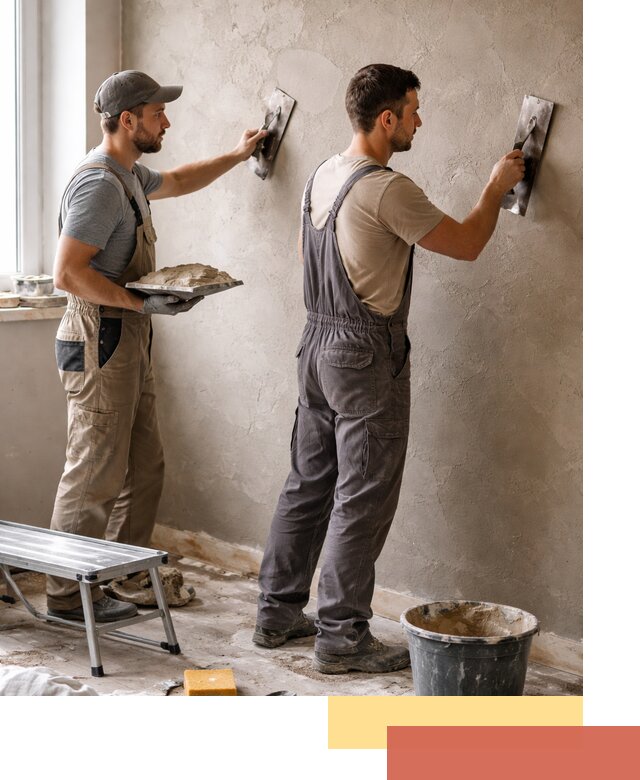 Ремонт декоративной штукатурки и восстановление фактуры в Усть-куте