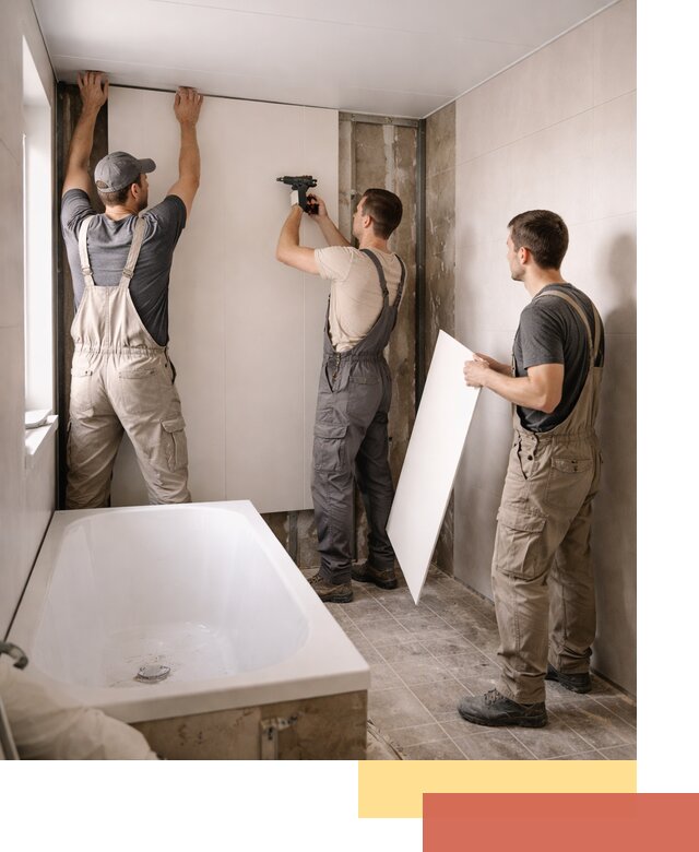 Отделка ванной панели ПВХ профессионально в Усть-куте