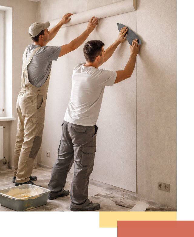 Поклейка виниловых обоев в Усть-куте профессионально и качественно