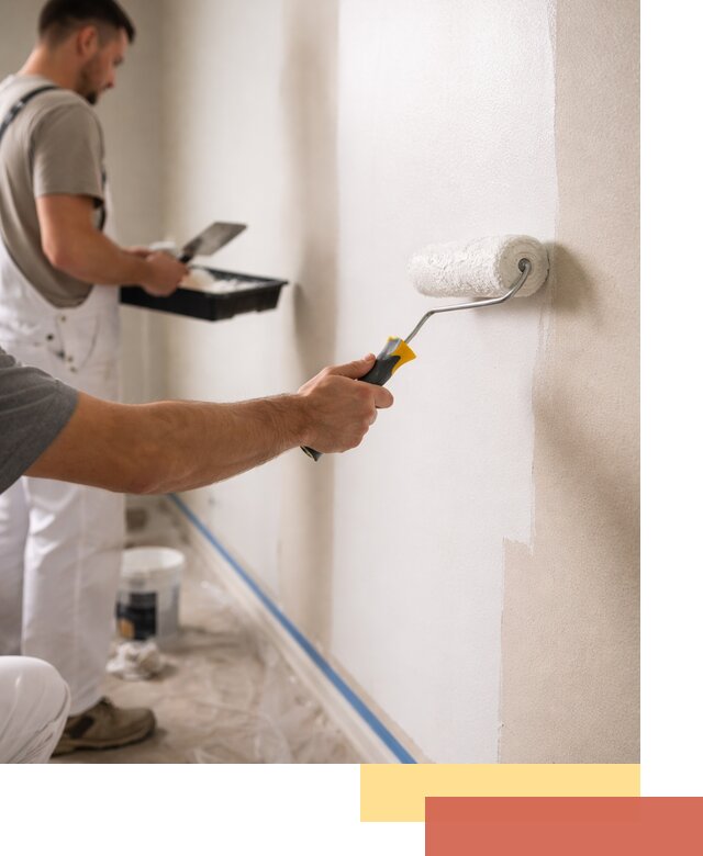 Покраска стен акриловой краской профессионально в Усть-куте