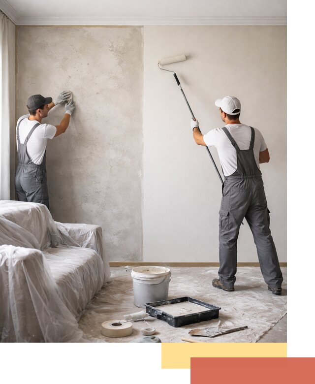 Покраска стен антивандальной краской в Усть-куте