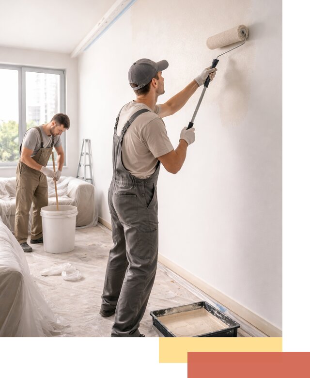 Покраска стен в офисе в Усть-куте — быстрый и качественный ремонт