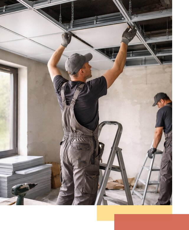 Монтаж кассетного потолка в Усть-куте качественно и быстро