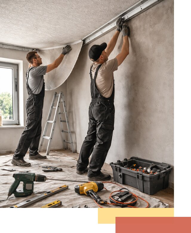 Монтаж фактурного натяжного потолка в Усть-куте качественно и быстро