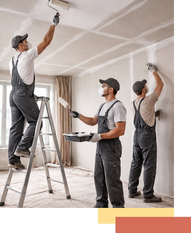 Покраска потолка из гипсокартона в Усть-куте качественно и недорого