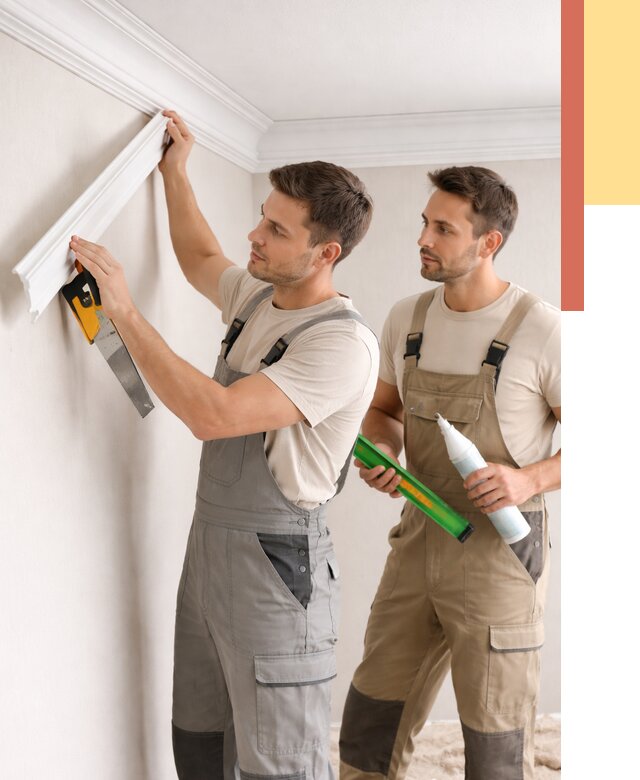 Монтаж потолочного плинтуса в Усть-куте от 2368 руб. — быстро и недорого | ОТДЕЛОЧНИК-Утк