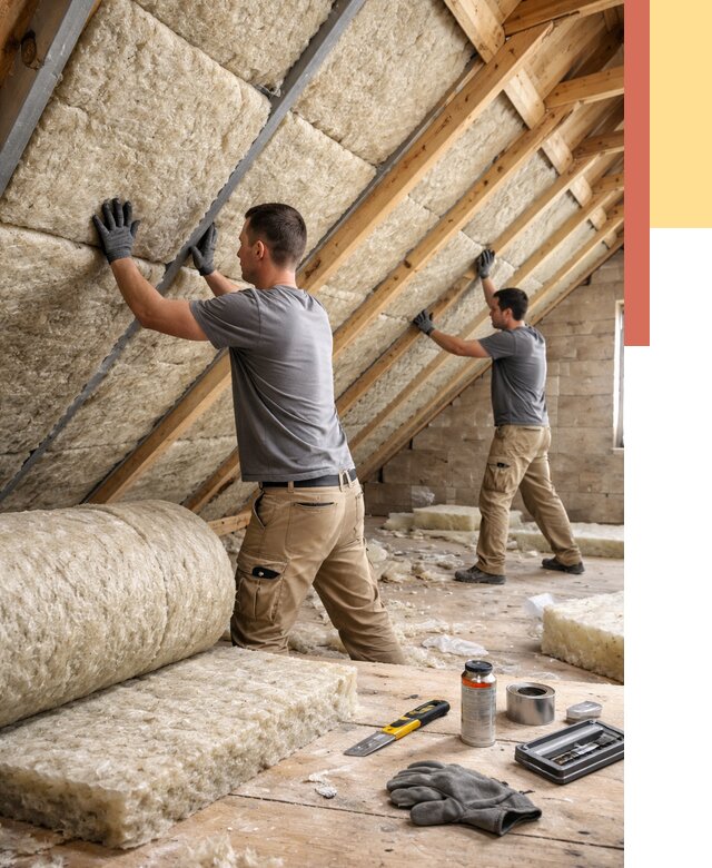 Утепление потолка минватой в Усть-куте от 1493 руб. — быстро и недорого | ОТДЕЛОЧНИК-Утк