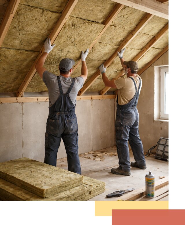 Утепление потолка минеральной ватой в Усть-куте