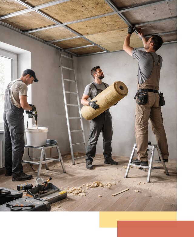 Шумоизоляция потолка в Усть-куте: профессиональный монтаж и отделка